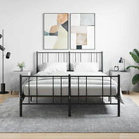 vidaXL Sängbord 2 st betonggrå 40x40x50 cm konstruerat trä