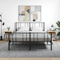 vidaXL Sängbord 2 st sonoma-ek 40x41x50 cm konstruerat trä
