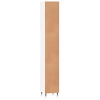 vidaXL Badrumsskåp vit 30x30x190 cm konstruerat trä