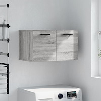 vidaXL Väggskåp grå sonoma 60x36,5x35 cm konstruerat trä