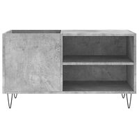 vidaXL Stereobänk betonggrå 85x38x48 cm konstruerat trä