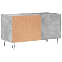 vidaXL Stereobänk betonggrå 85x38x48 cm konstruerat trä