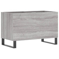 vidaXL Stereobänk grå sonoma 74,5x38x48 cm konstruerat trä