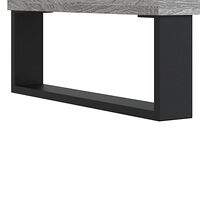 vidaXL Stereobänk grå sonoma 74,5x38x48 cm konstruerat trä