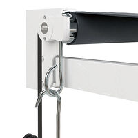 vidaXL Automatisk infällbar markis antracit 3x2,5 m