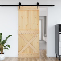 vidaXL Dörr NARVIK 95x210 cm massiv furu
