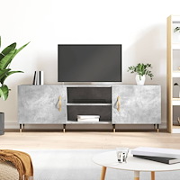 vidaXL Tv-bänk betonggrå 150x30x50 cm konstruerat trä