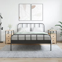 vidaXL Sängbord 2 st sonoma-ek 30x60x60 cm konstruerat trä
