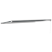 vidaXL Markis infällbar antracit 5x3 m tyg&aluminium