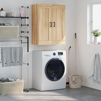 vidaXL Väggskåp sonoma-ek 69,5x34x90 cm konstruerat trä