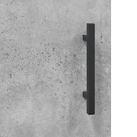 vidaXL Högskåp betonggrå 69,5x34x180 cm konstruerat trä