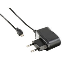 Hama Laddare 220V MicroUSB 1A Svart