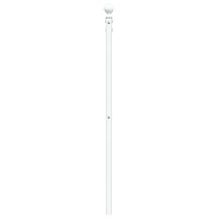 vidaXL Huvudgavel metall vit 193 cm