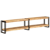 vidaXL Tv-bänk 200x30x40 cm massivt mangoträ