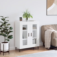 vidaXL Skåp vit 69,5x34x90 cm konstruerat trä