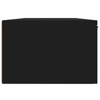 vidaXL Väggskåp svart 68x30x20 cm konstruerat trä