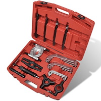 vidaXL Universell avdragarsats 25 delar hydraulisk