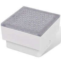 vidaXL Markbelysning 2 st LED 100 x 100 x 68 cm