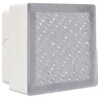vidaXL Markbelysning 2 st LED 100 x 100 x 68 cm