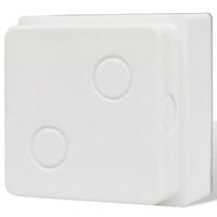 vidaXL Markbelysning 2 st LED 100 x 100 x 68 cm