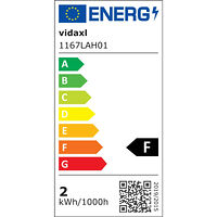 vidaXL Markbelysning 2 st LED 100 x 100 x 68 cm