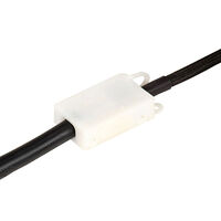 vidaXL Industriell vägglampa vit 90x25 cm E27