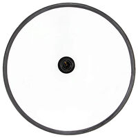vidaXL Hänglampa industriell 25 W svart rund 30 cm E27