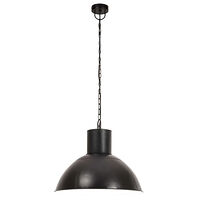 vidaXL Hänglampa industriell 25 W svart rund 48 cm E27