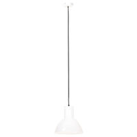 vidaXL Hänglampa 25 W vit rund 28,5 cm E27