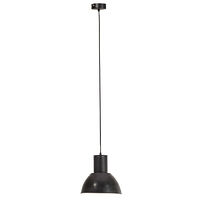 vidaXL Hänglampa industriell 25 W svart rund 28,5 cm E27