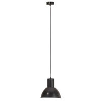 vidaXL Hänglampa industriell 25 W svart rund 28,5 cm E27