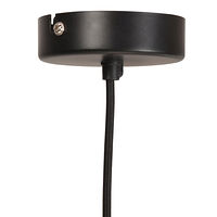 vidaXL Hänglampa industriell 25 W svart rund 28,5 cm E27