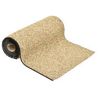 vidaXL Kantmatta naturlig sand 1000x40 cm