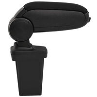 vidaXL Armstöd till bil svart 15x32x(40-52) cm ABS