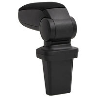 vidaXL Armstöd till bil svart 15x32x(40-52) cm ABS