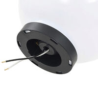 vidaXL Globlampor 4 st LED sfäriska 20 cm PMMA