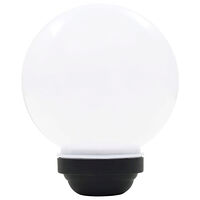 vidaXL Solcellslampor med LED 8 st sfäriska 15 cm RGB