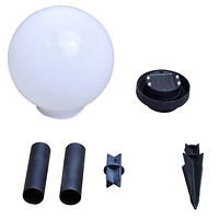vidaXL Utomhuslampor 4 st LED 30 cm med markspett
