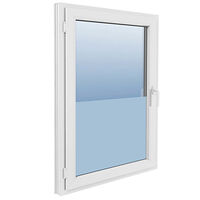 vidaXL Fönsterfilm frostad grå 0,9x5 m PVC