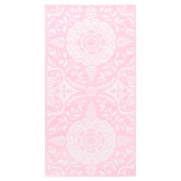 vidaXL Utomhusmatta ARAKIL rosa 160x230 cm PP