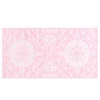 vidaXL Utomhusmatta ARAKIL rosa 160x230 cm PP
