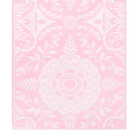 vidaXL Utomhusmatta ARAKIL rosa 160x230 cm PP