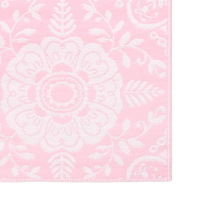 vidaXL Utomhusmatta ARAKIL rosa 160x230 cm PP