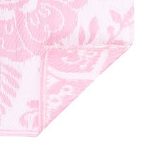 vidaXL Utomhusmatta ARAKIL rosa 160x230 cm PP
