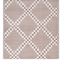 vidaXL Utomhusmatta ARAKIL brun 160x230 cm PP