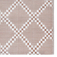 vidaXL Utomhusmatta ARAKIL brun 160x230 cm PP