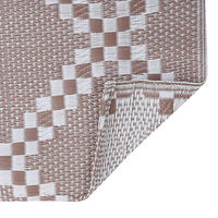 vidaXL Utomhusmatta ARAKIL brun 160x230 cm PP