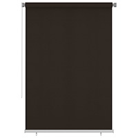 vidaXL Rullgardin utomhus 165 (B) x 230 (H) cm brun HDPE