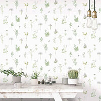 Noordwand Noordwand Tapet Evergreen Herbs and Flowers vit