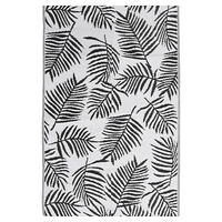 vidaXL Utomhusmatta ARAKIL svart 140x200 cm PP
